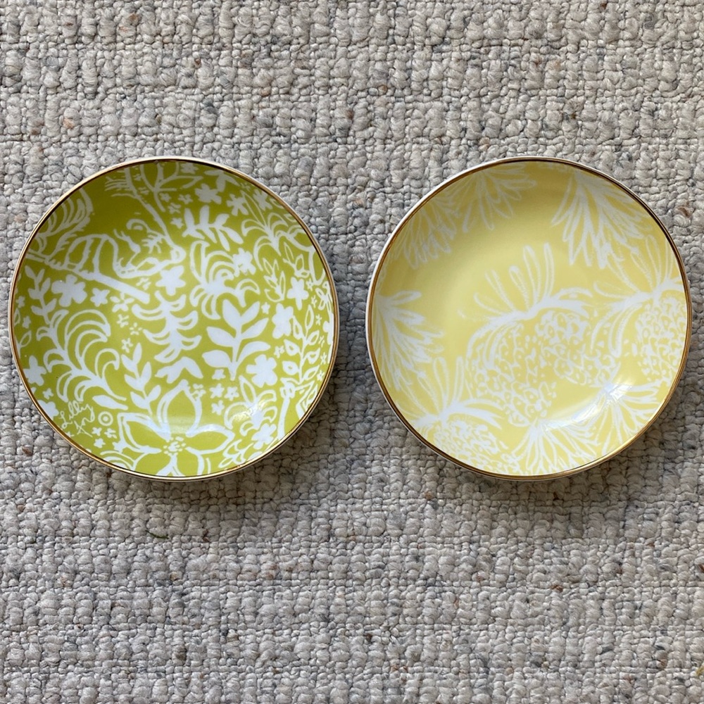 Set of two Lilly Pulitzer for Target plates